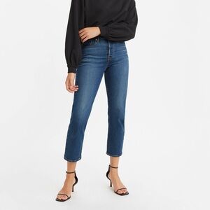 Levi's Dark Blue Straight Leg Jeans